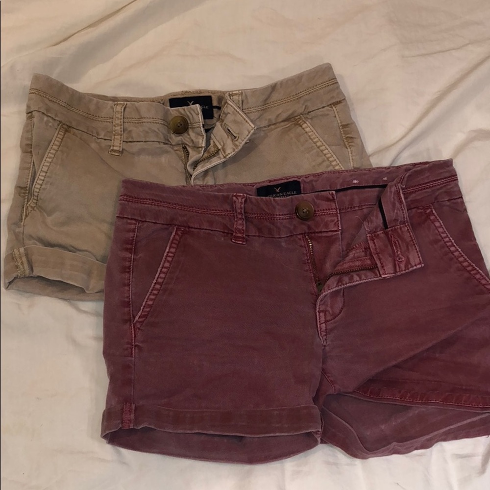 2 American Eagle shorts